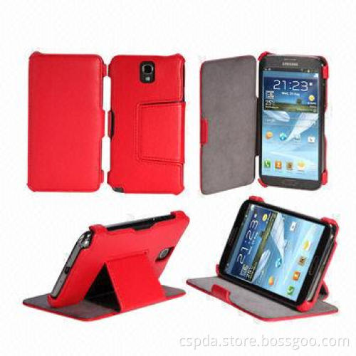 PU Leather Case for Samsung Galaxy Note 3, with Sleep/Wake Up Functions